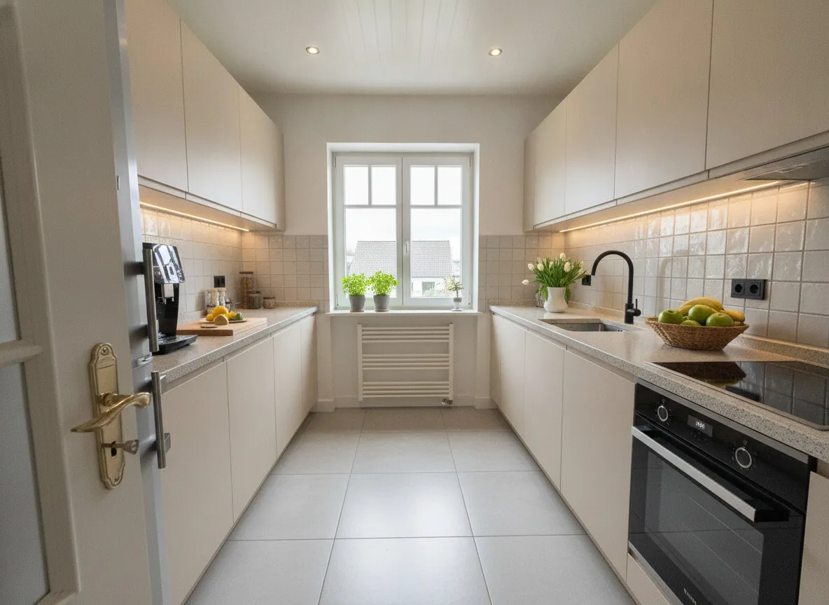 Küche virtuelles Homestaging