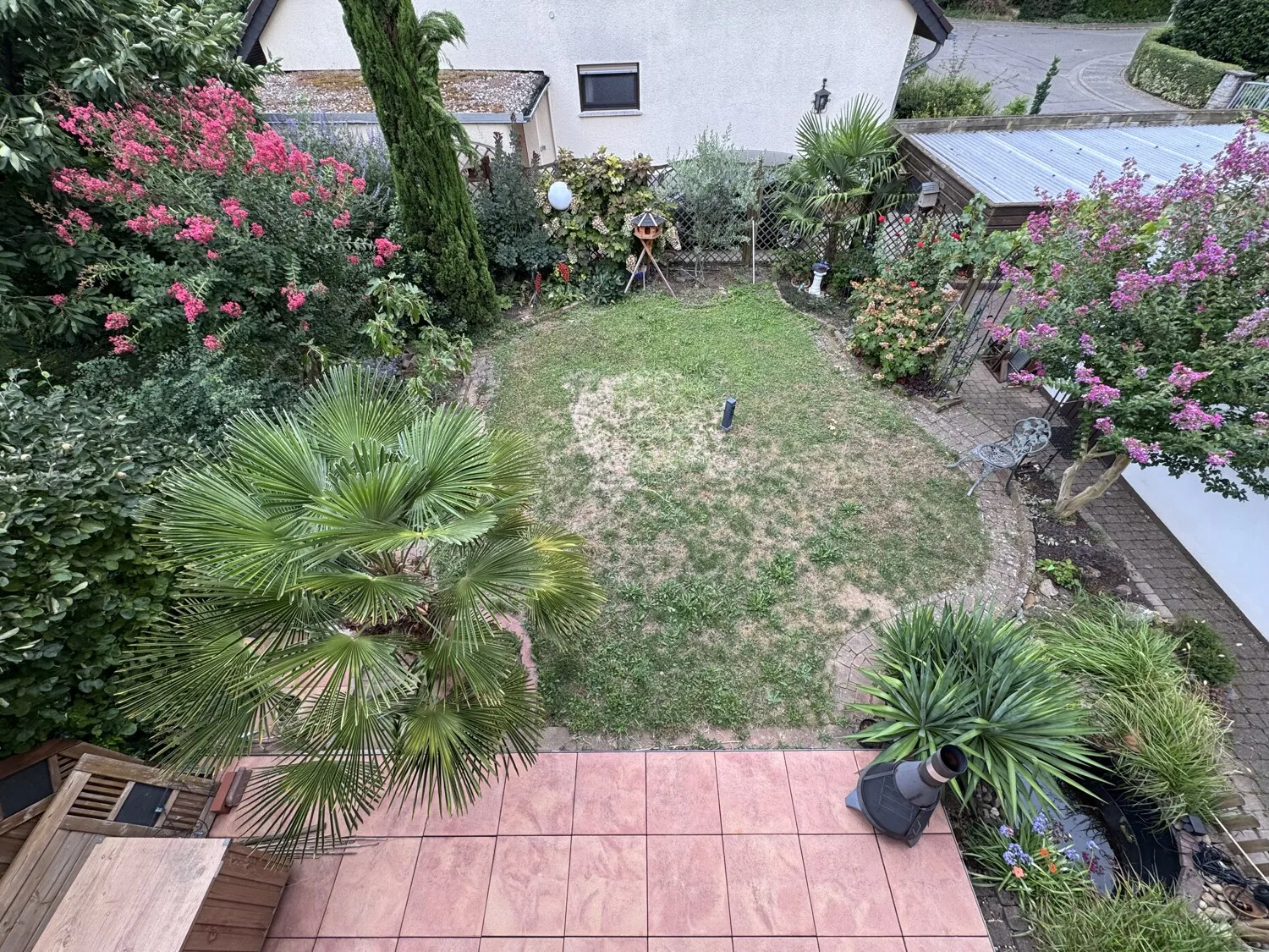 Gartenfläche