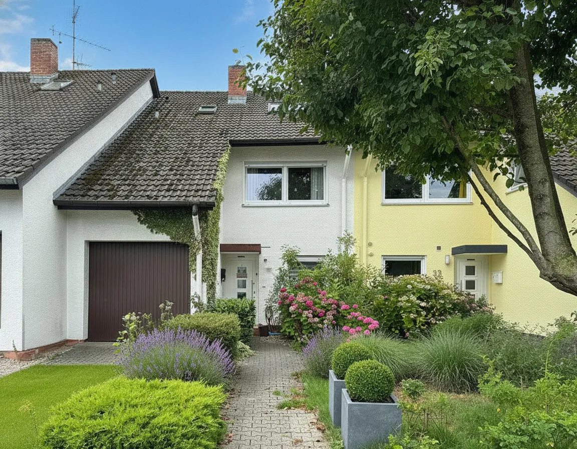 Außenansicht virtuelles Homestaging