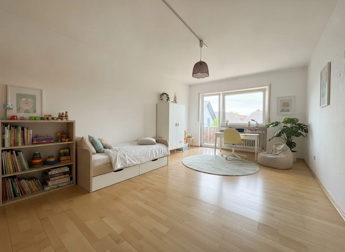 Kinderzimmer virtuelles Homestaging