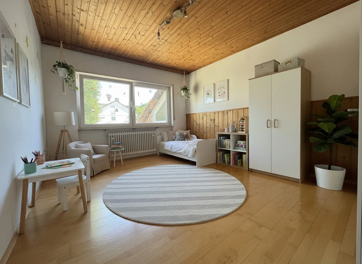 Kinderzimmer virtuelles Homestaging