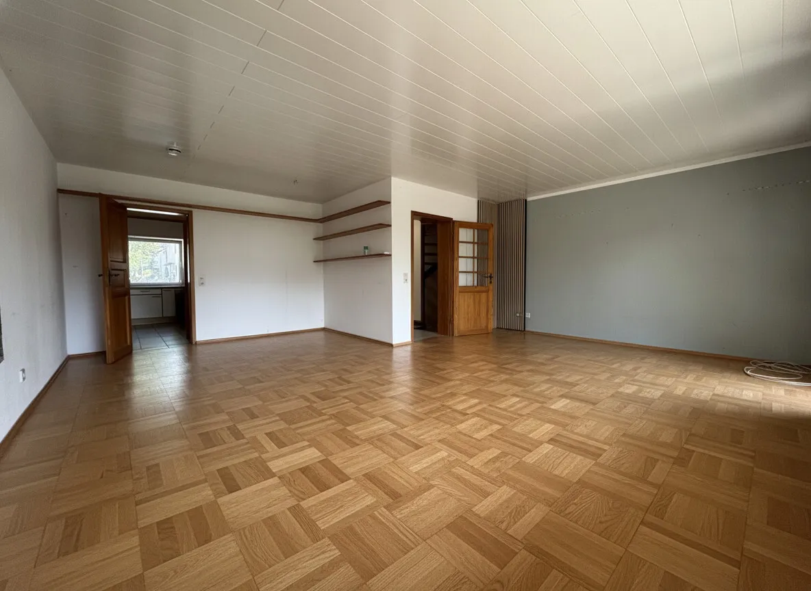 Wohn- und Essbereich  virtuelles Homestaging