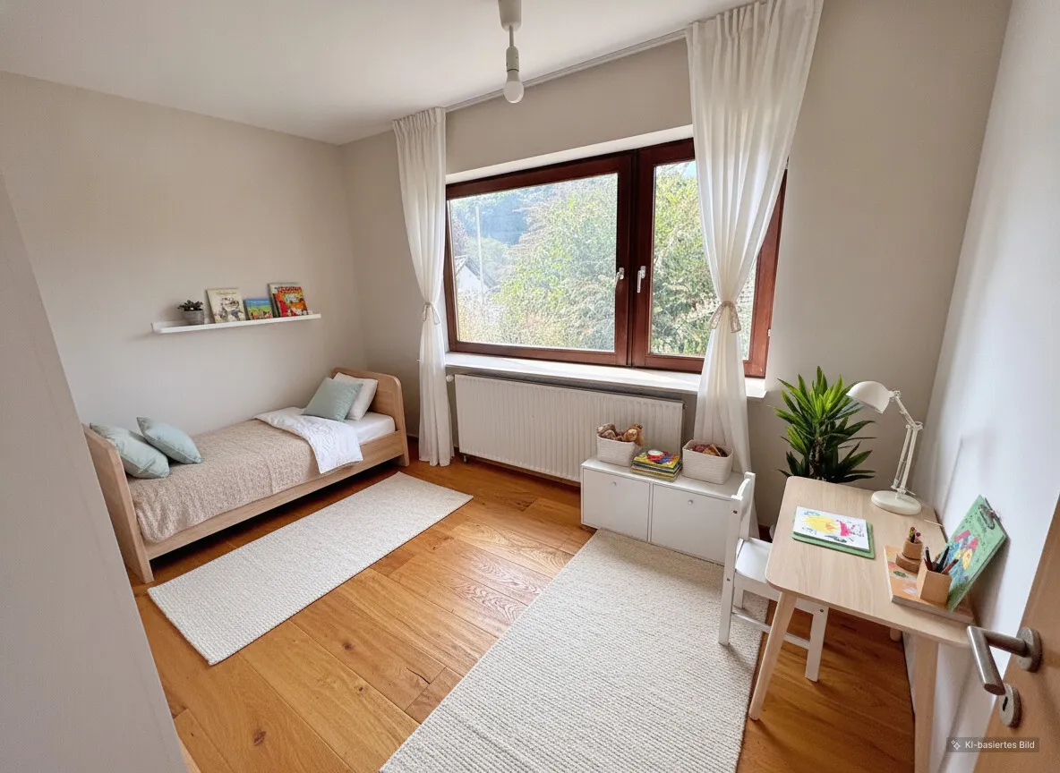 Kinderzimmer virtuelles Homestaging