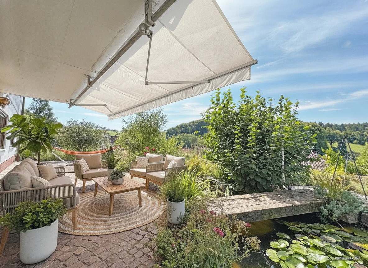 Terrasse virtuelles Homestaging