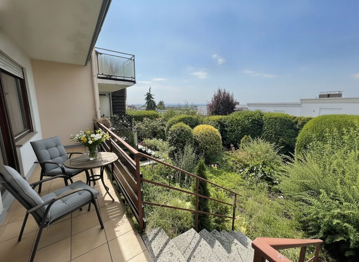 Balkon EG virtuelles Homestaging