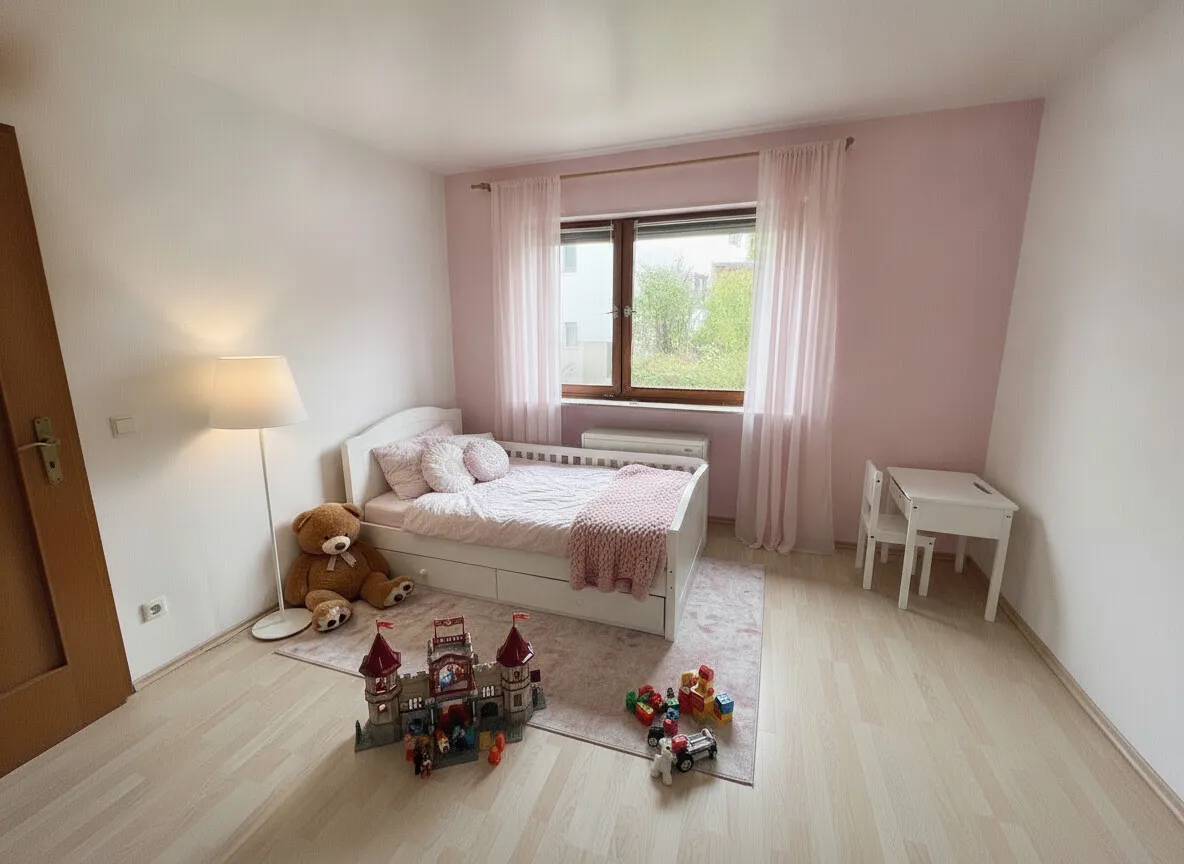 Kinderzimmer virtuelles Homestaging