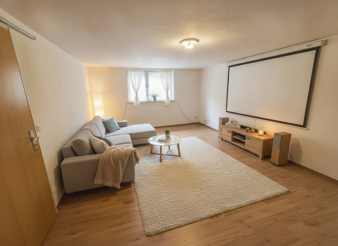 Hobbyraum virtuelles Homestaging