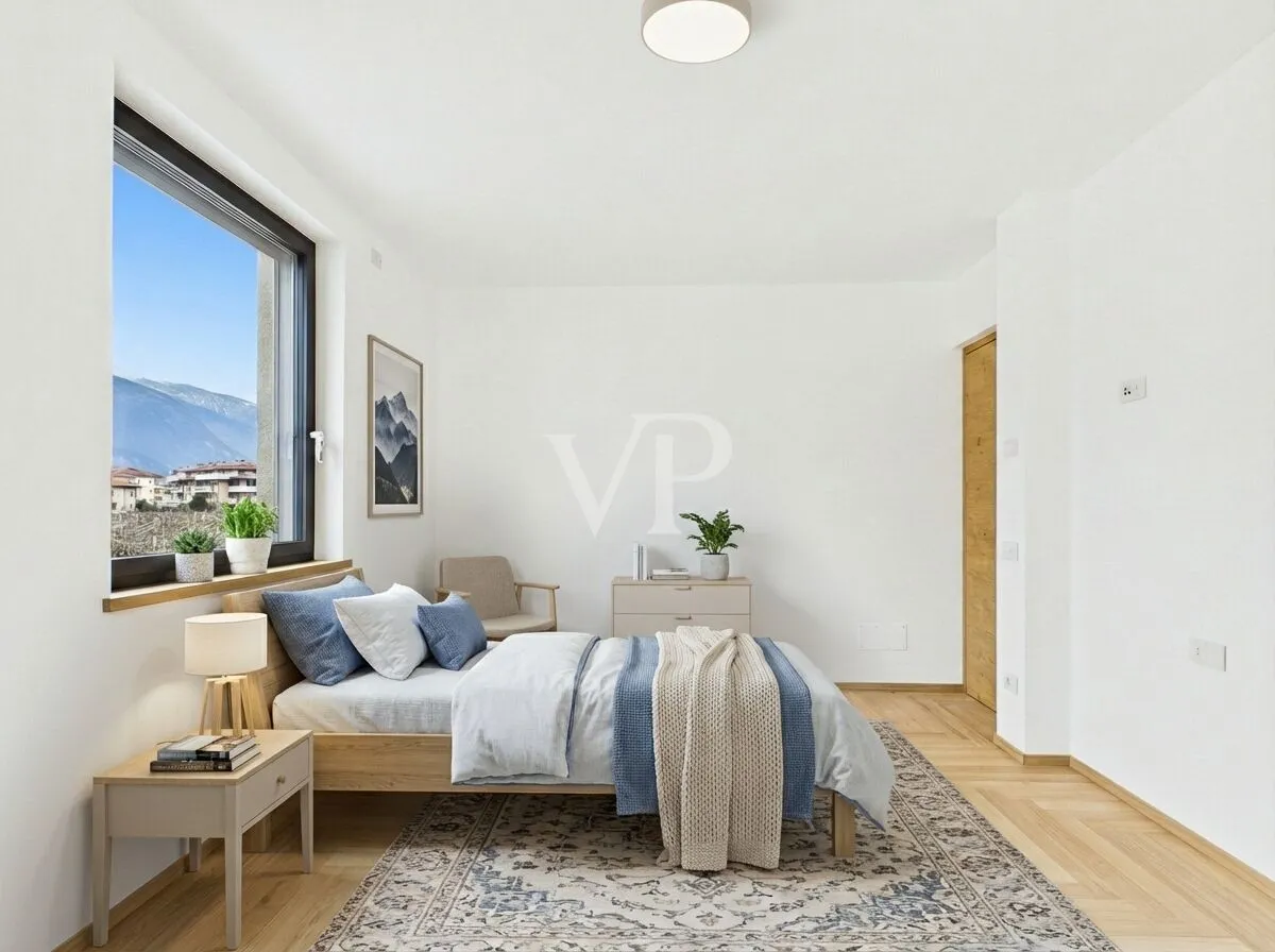 A/2: Helle und moderne Wohnung mit zwei Schlafzimmern und Terrasse