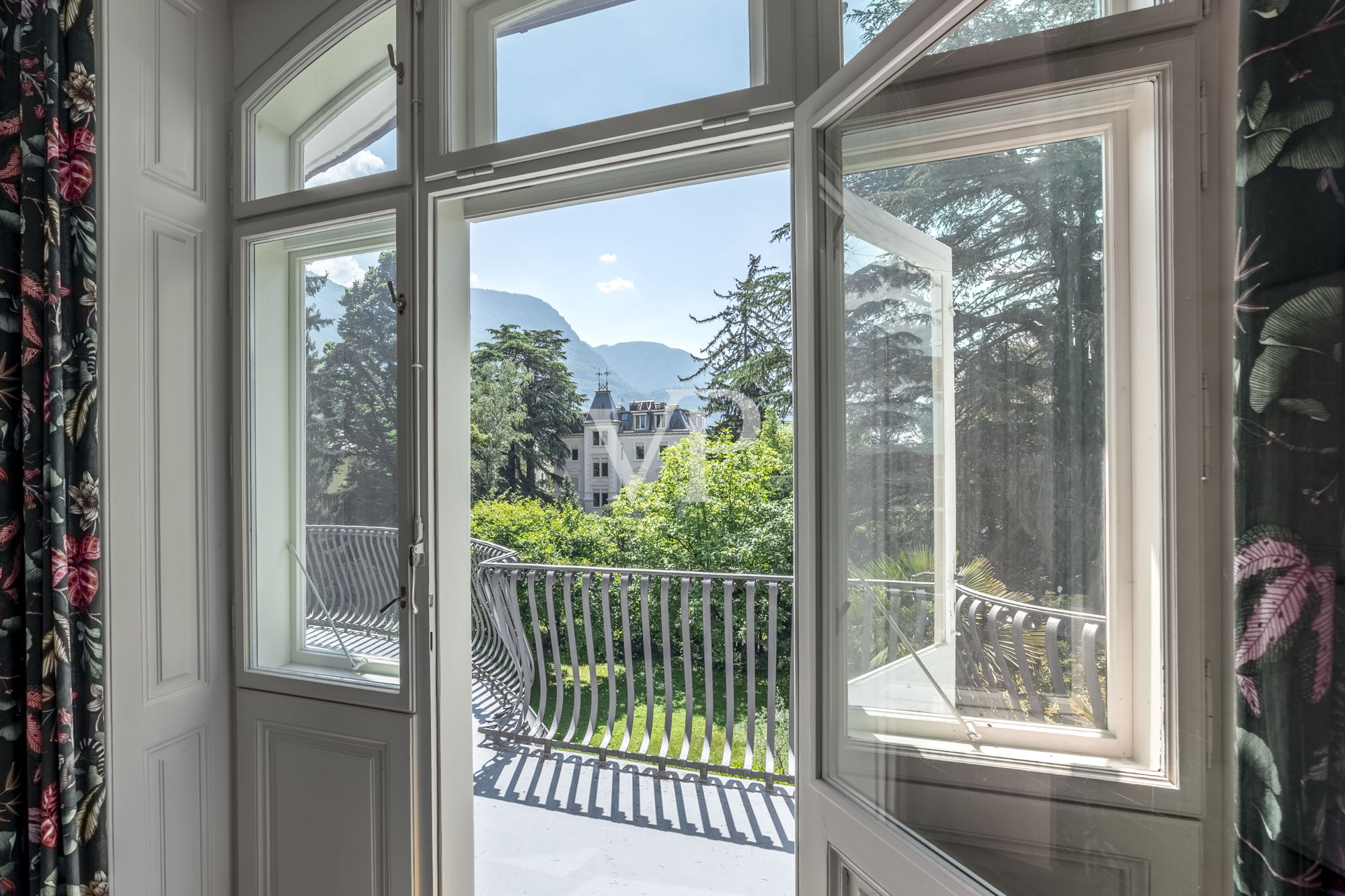 Tür zur Terrasse