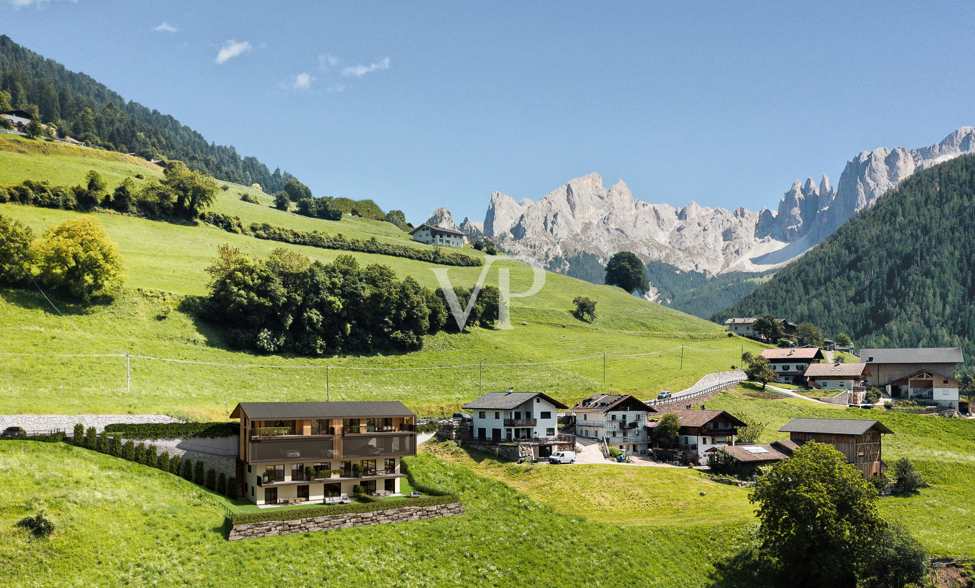 W1. Penthouse de luxe en construction neuve dans les Dolomites : exclusivité, confort et vie durable