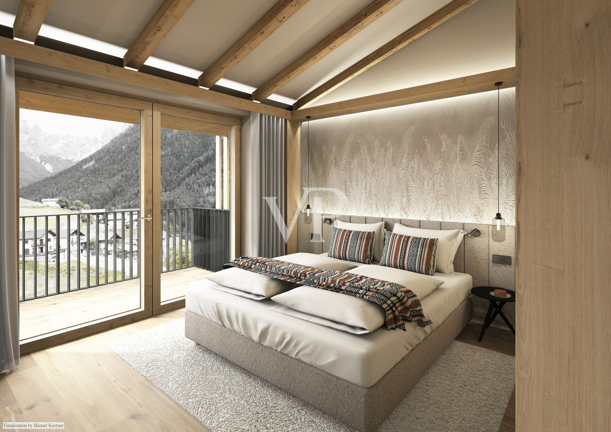 W1. Penthouse de luxe en construction neuve dans les Dolomites : exclusivité, confort et vie durable