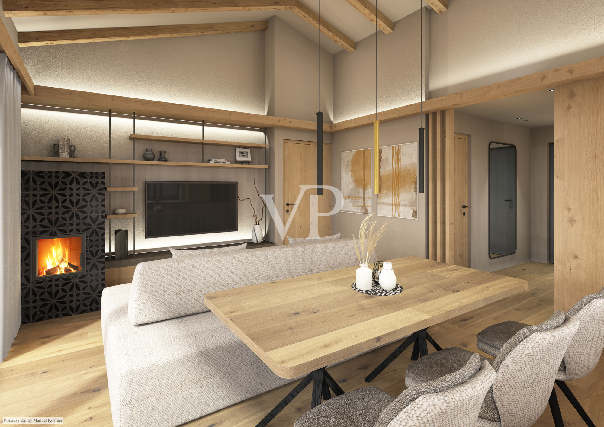 W1. Penthouse de luxe en construction neuve dans les Dolomites : exclusivité, confort et vie durable