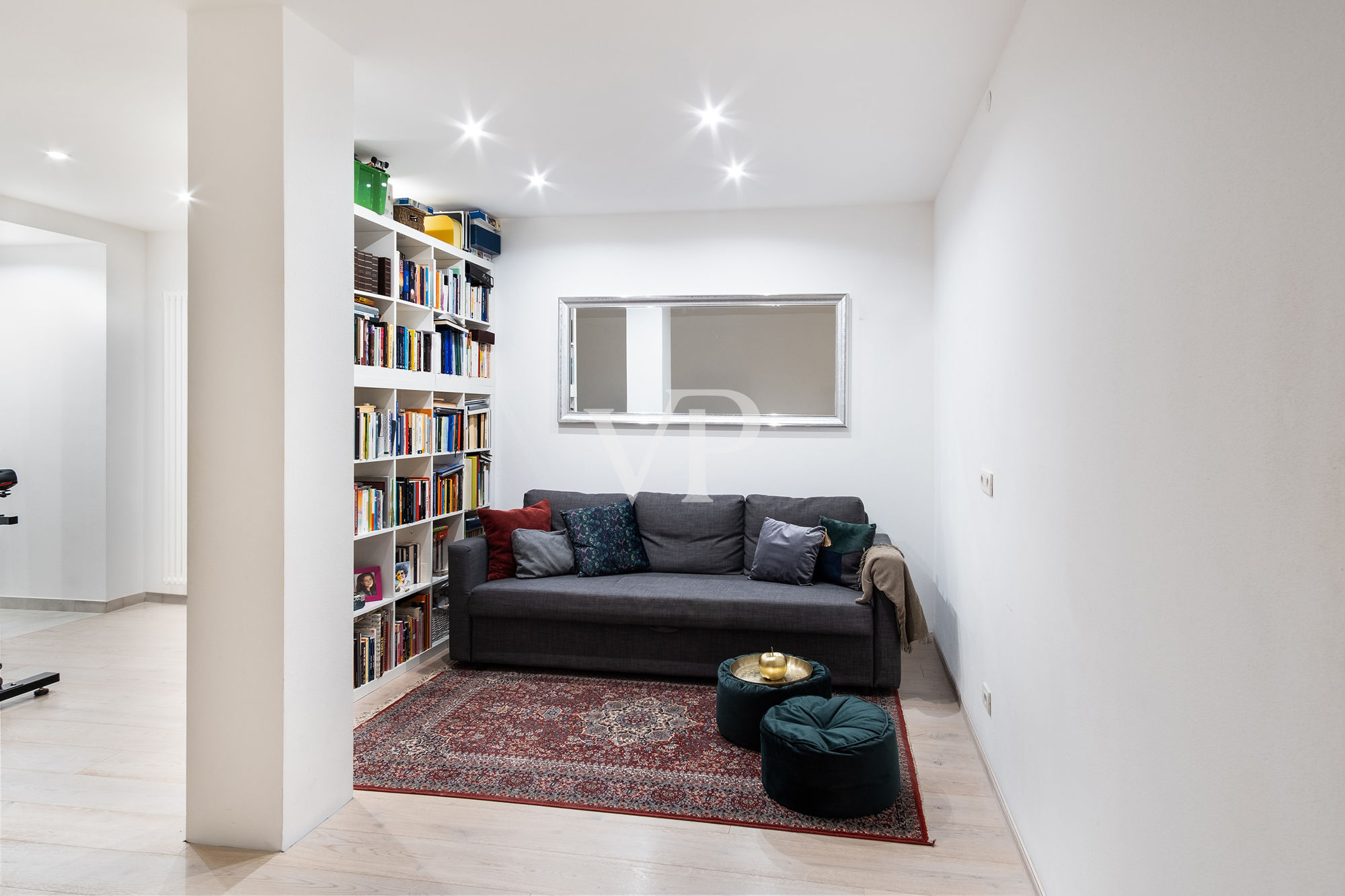 Appartement représentatif dans un bâtiment historique