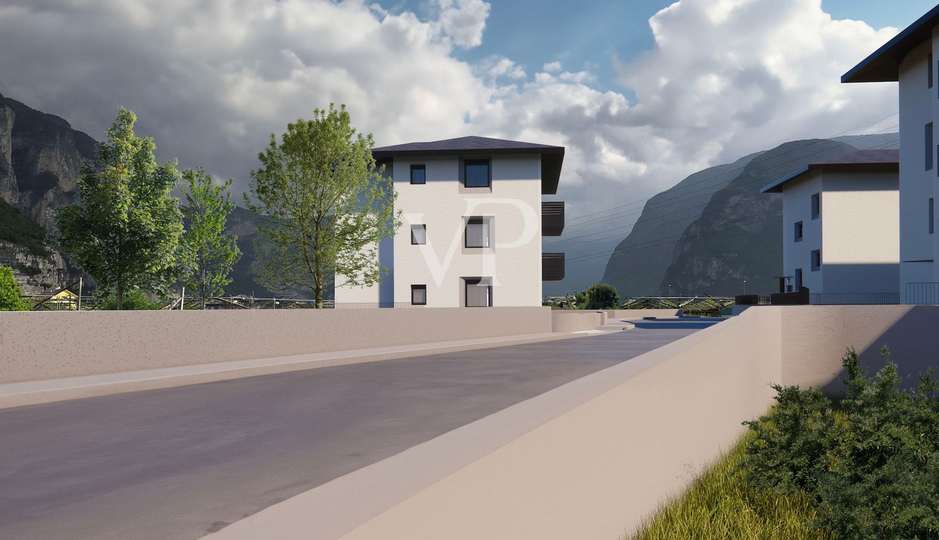 C/3: Moderne und helle Drei-Zimmer-Wohnung mit Terrasse