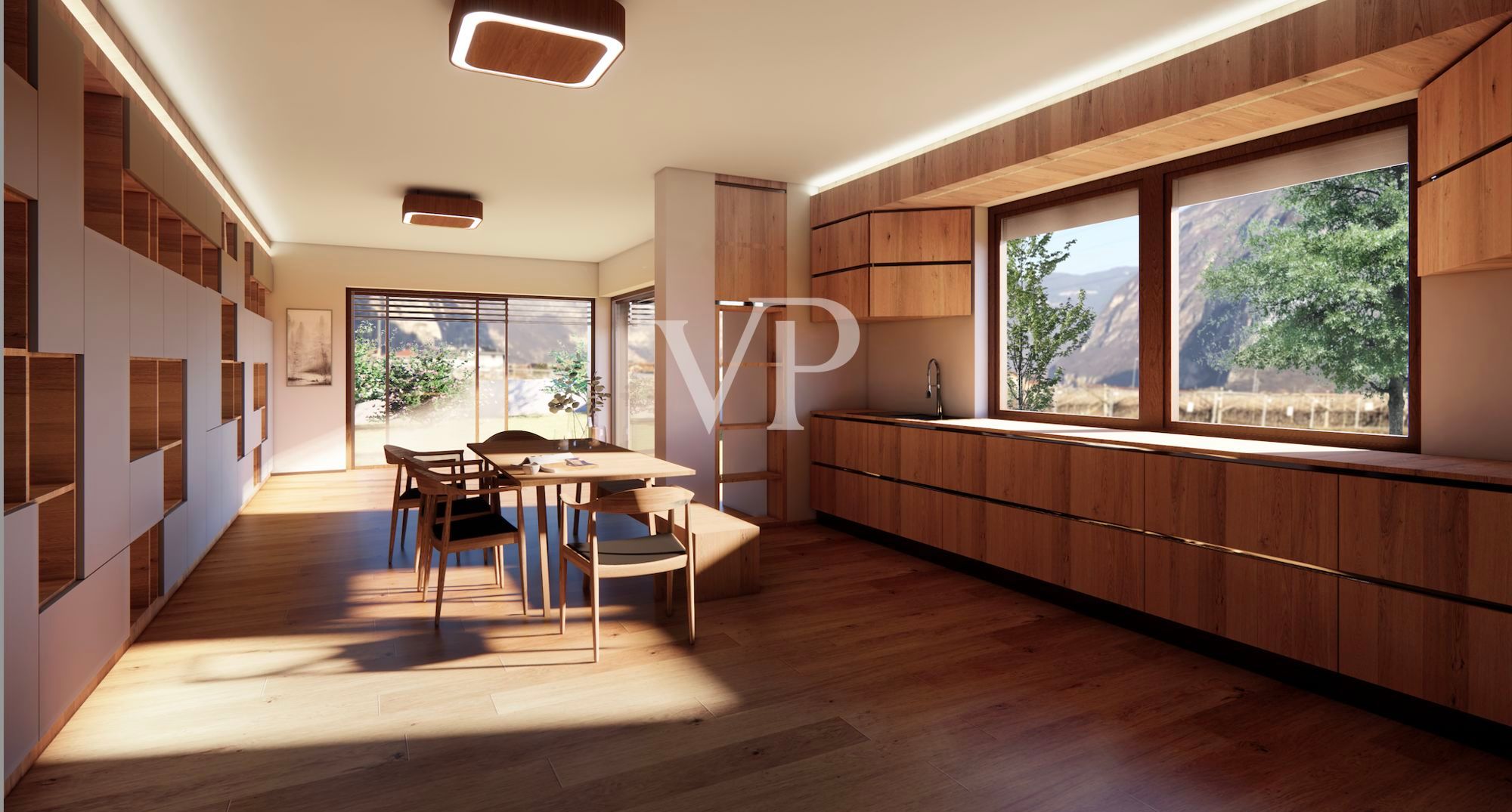 C/3: Moderne und helle Drei-Zimmer-Wohnung mit Terrasse