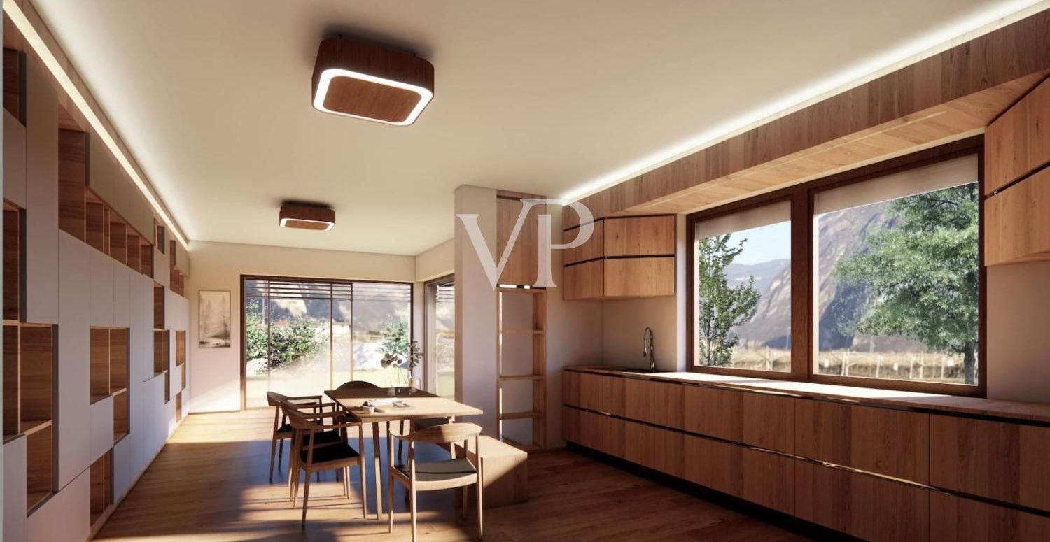 A/1: Charmante, moderne Drei-Zimmer-Wohnung mit privatem Garten