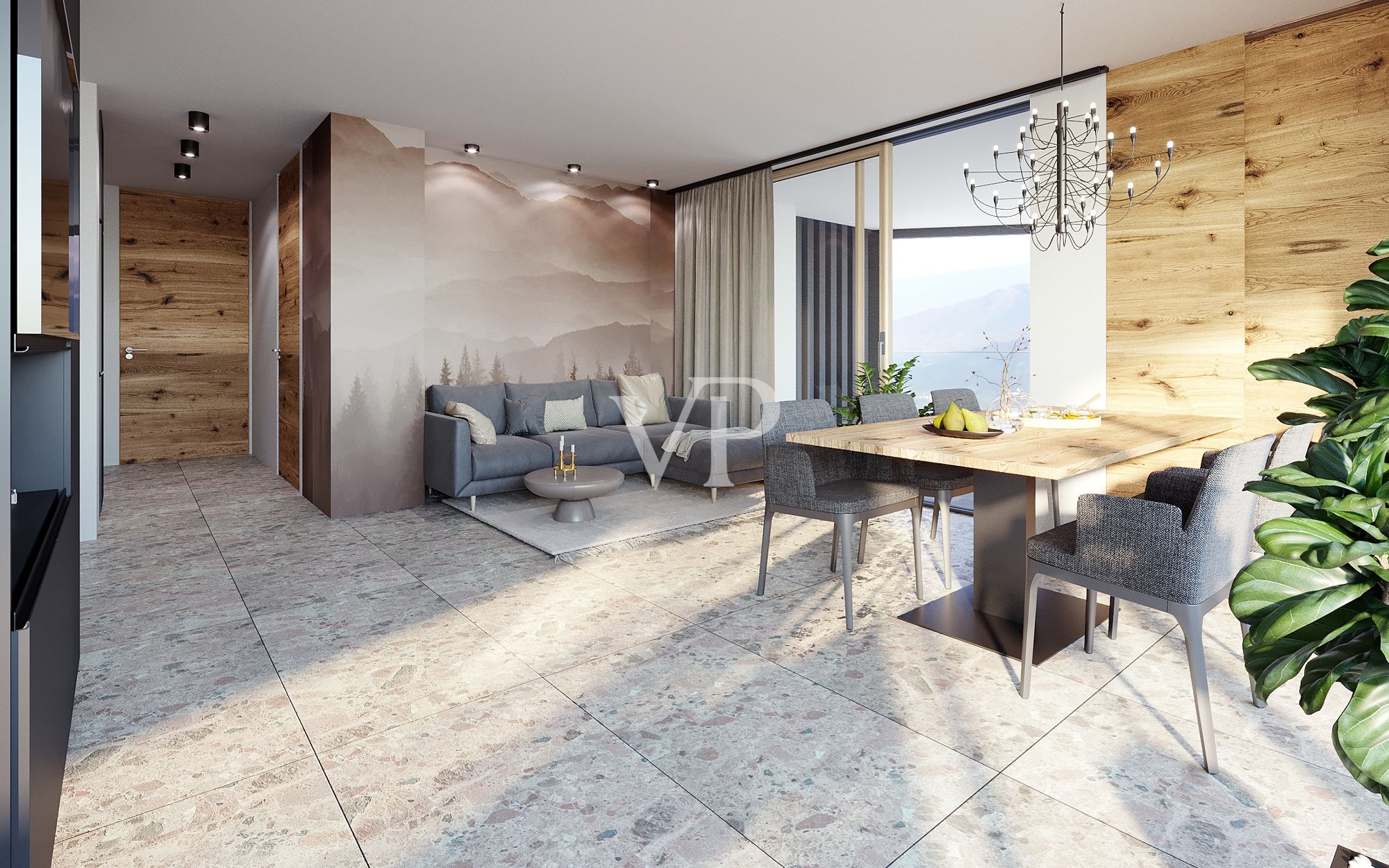 Moderno ático de 3 habitaciones de alta calidad en Latsch
