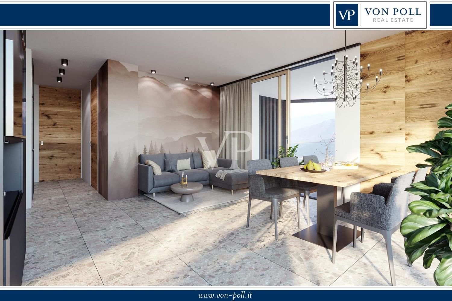 Moderno ático de 3 habitaciones de alta calidad en Latsch