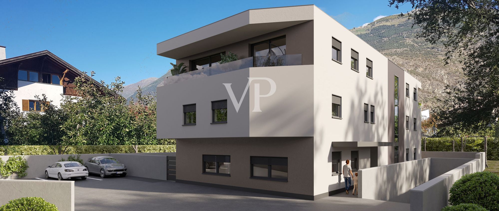 Moderne und hochwertige 3-Zimmer-Penthousewohnung in Latsch