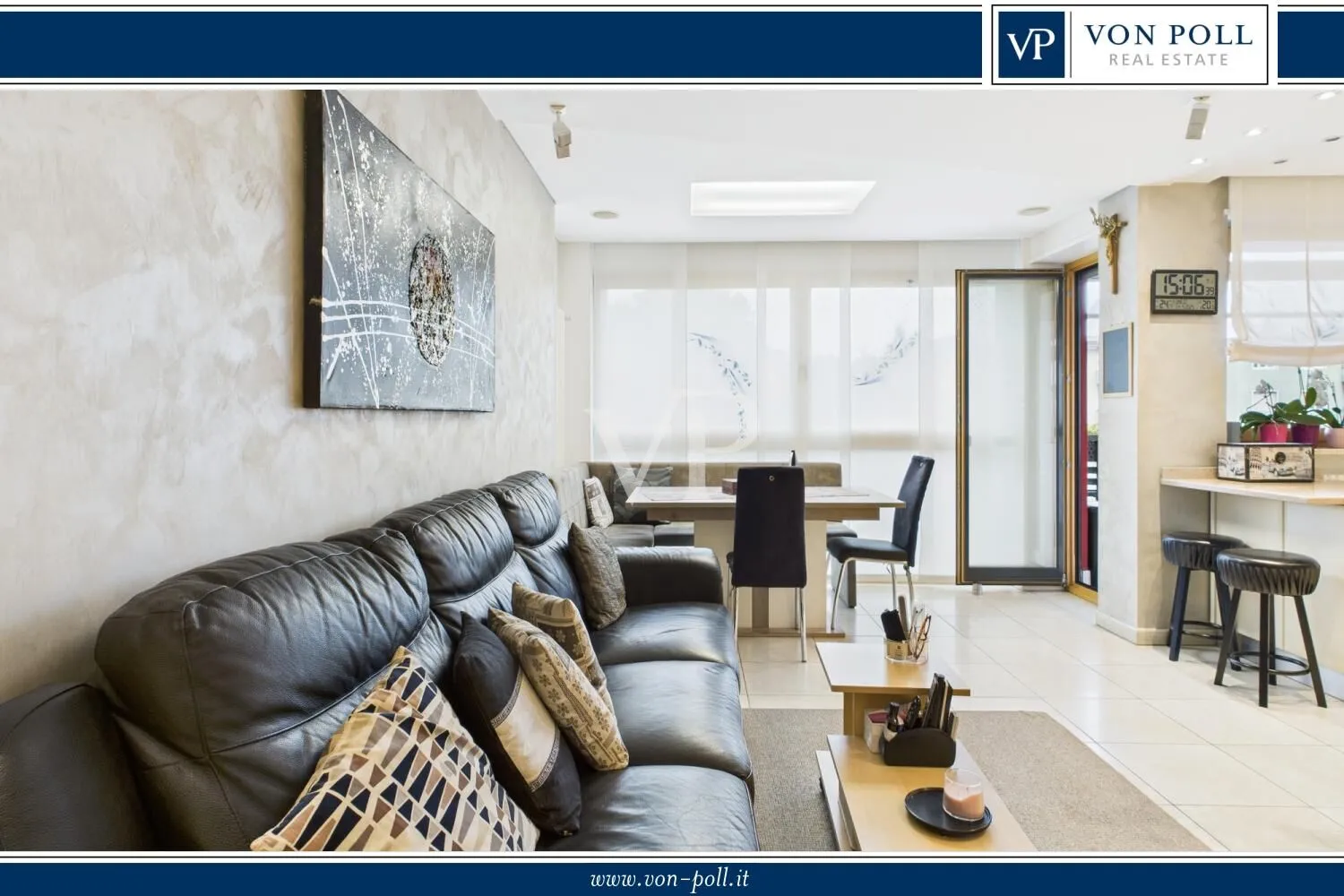 Amplio y moderno apartamento de tres habitaciones en Via Resia en Bolzano