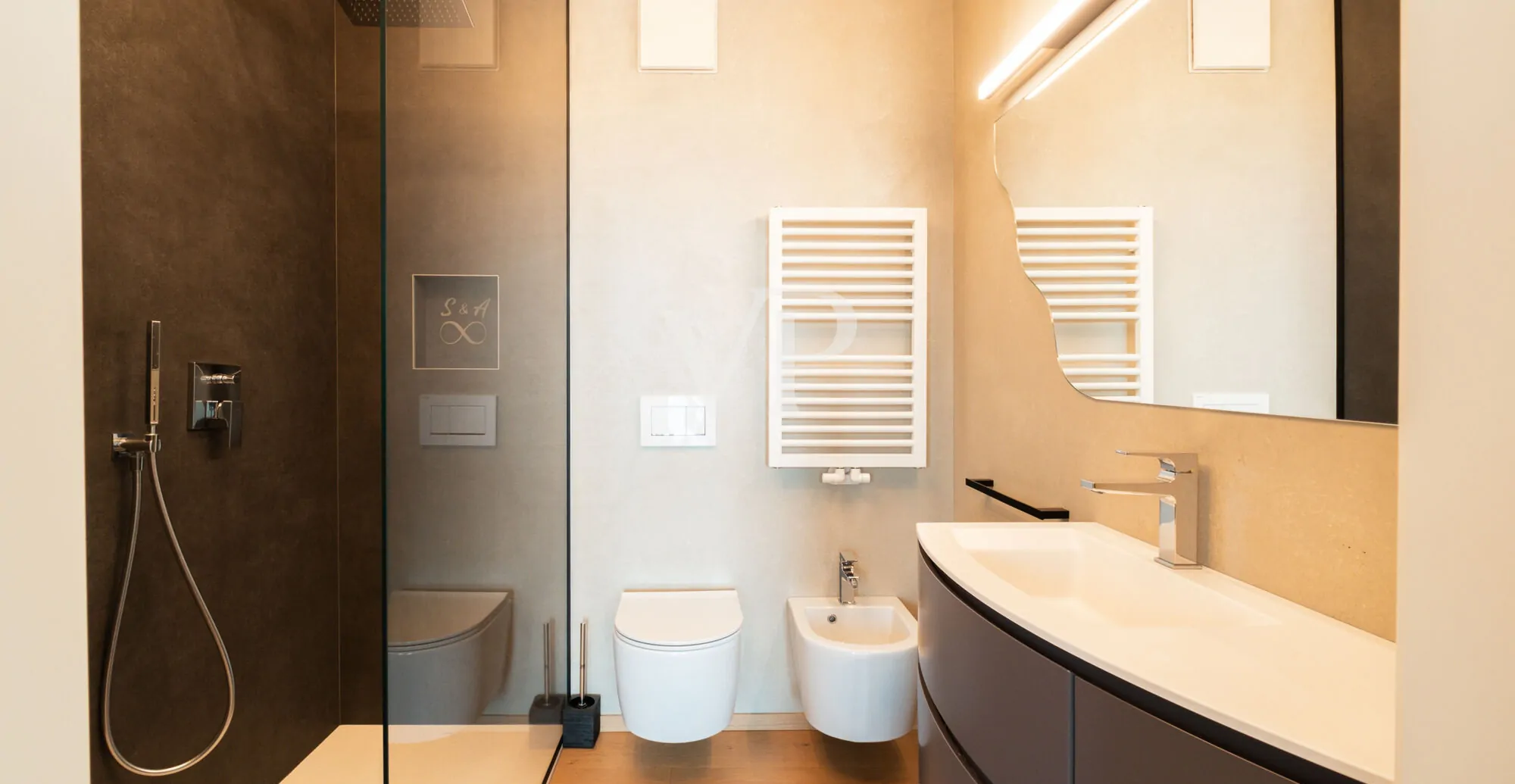 Bagno padronale zona notte