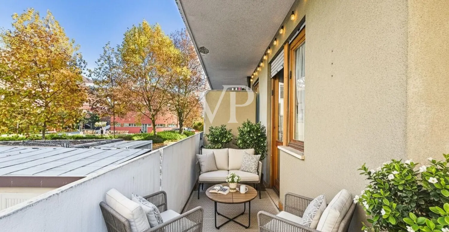 Ampio e luminoso trilocale con balcone