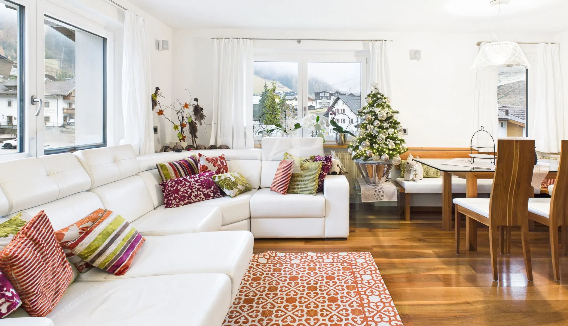 Alpino di lusso: duplex con bagno turco a Selva di Val Gardena