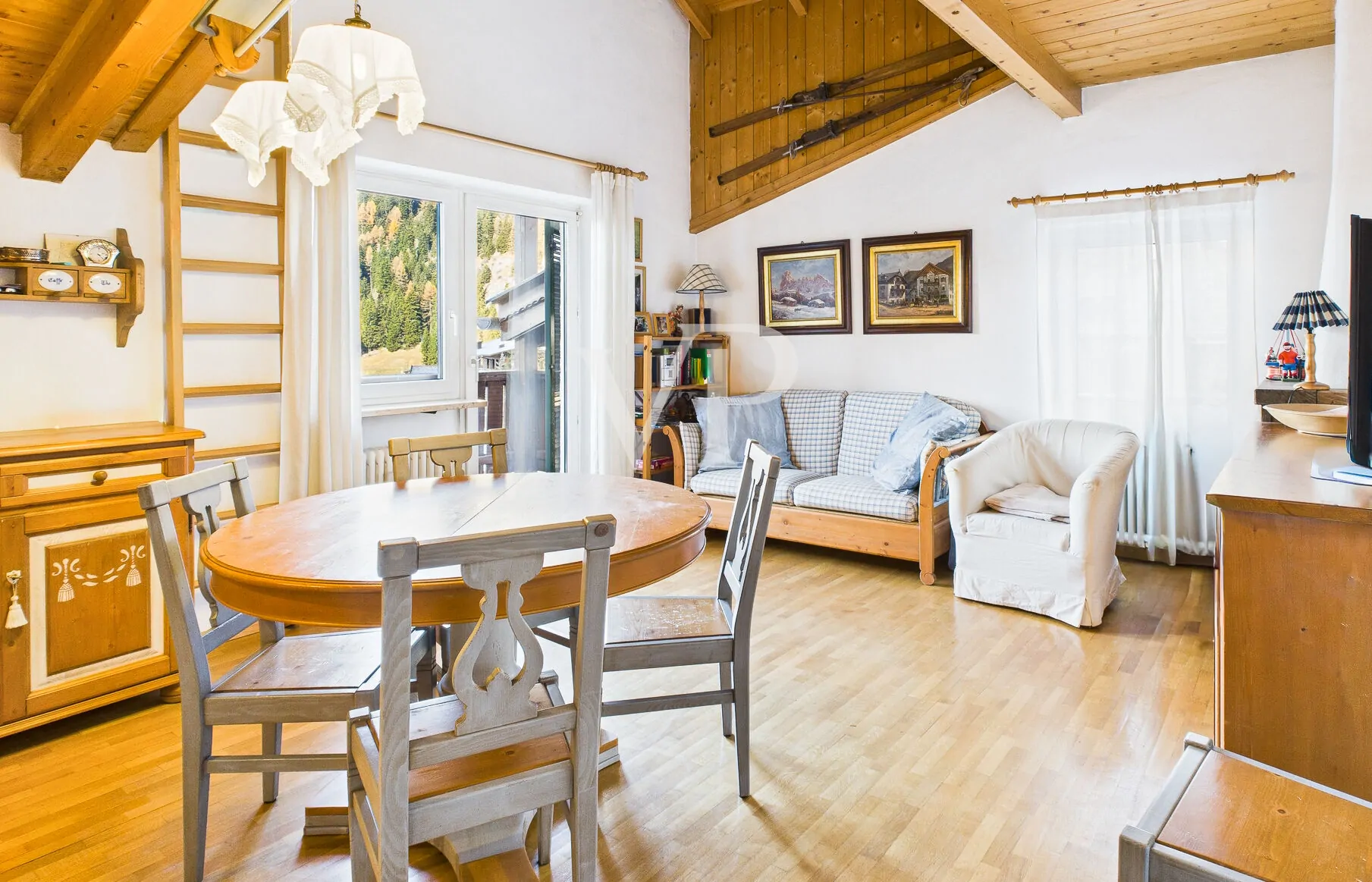 Appartamento trilocale con vista sulle Dolomiti