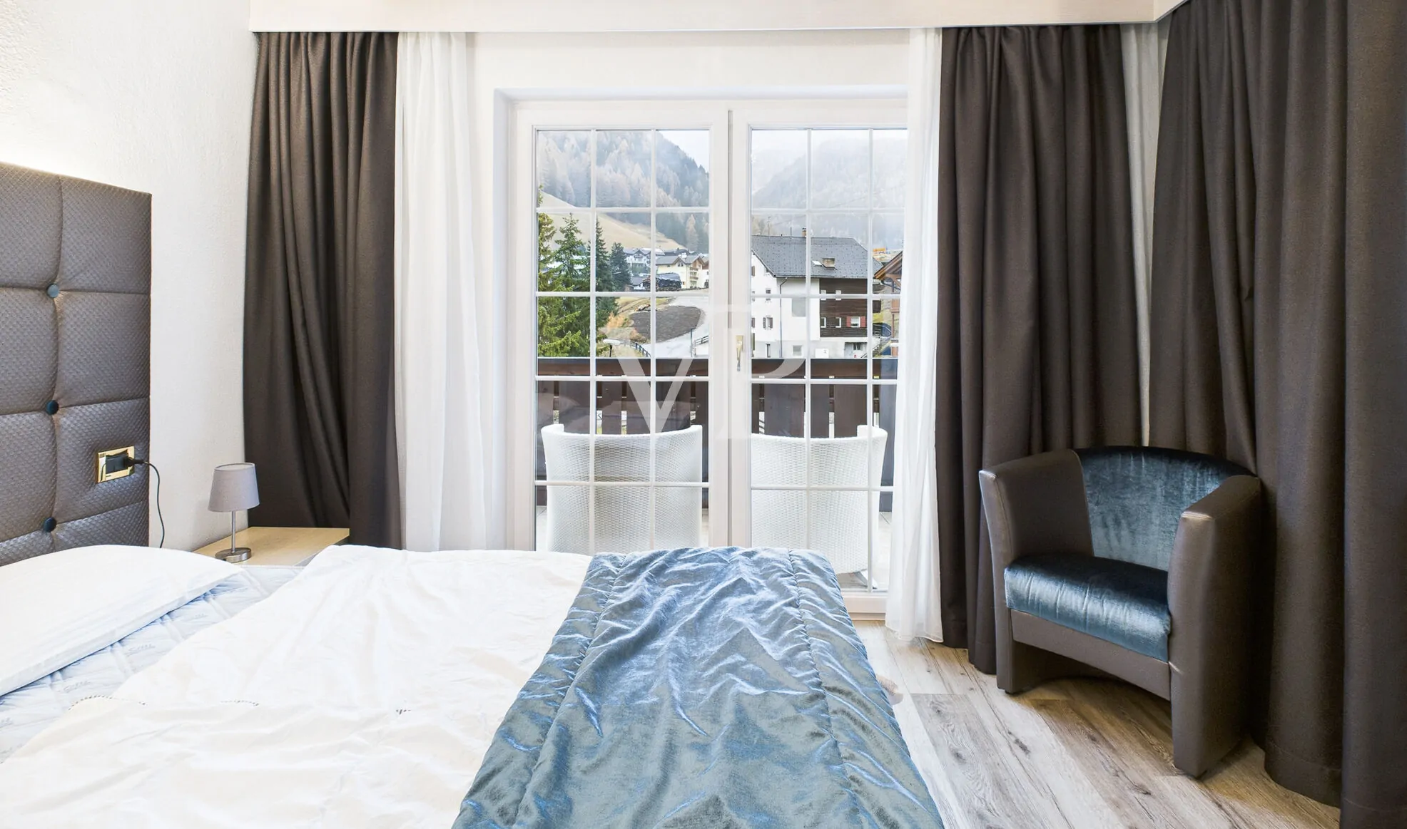Wolkenstein in Gröden - Wohnung mit Blick auf die Dolomiten