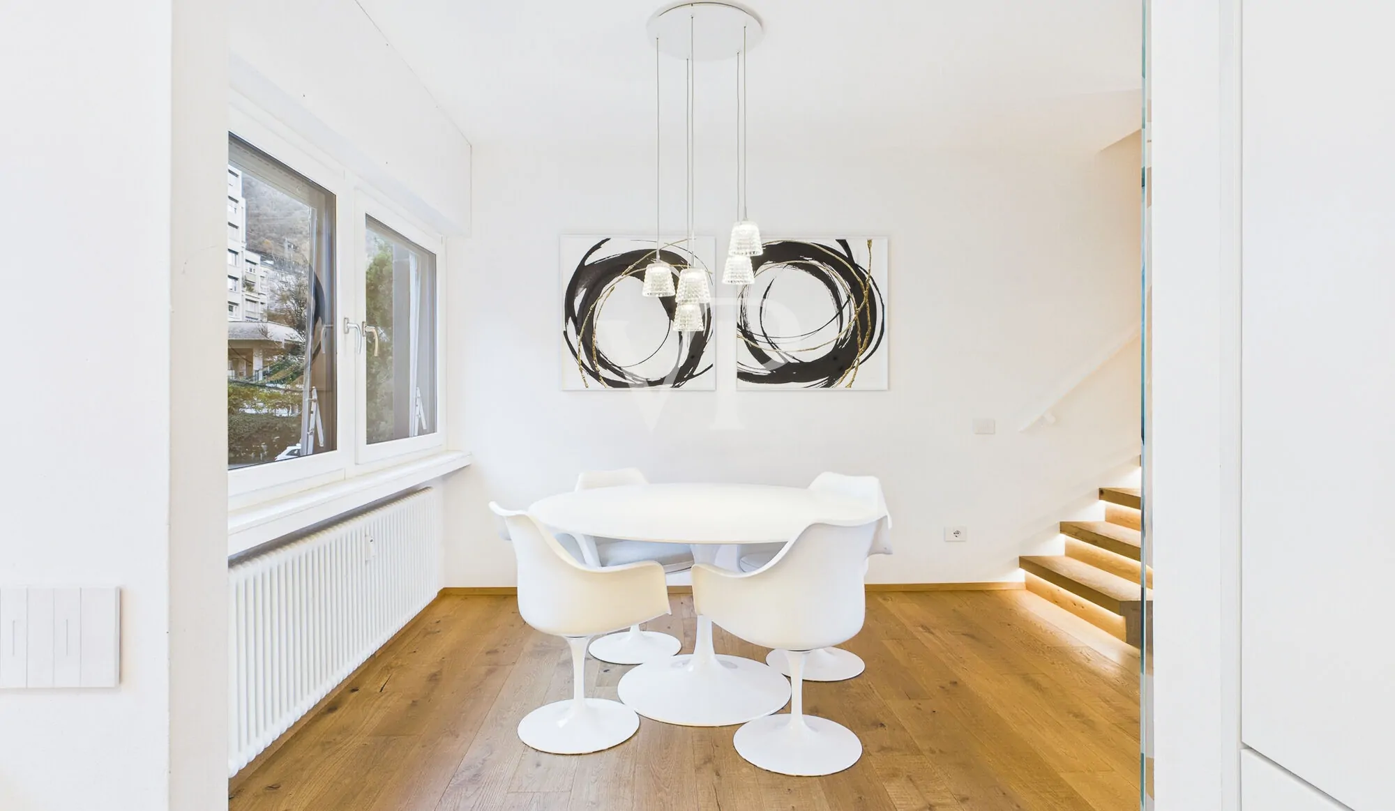 Elegante Fünf-Zimmer-Duplex-Wohnung mit Panoramaterrasse