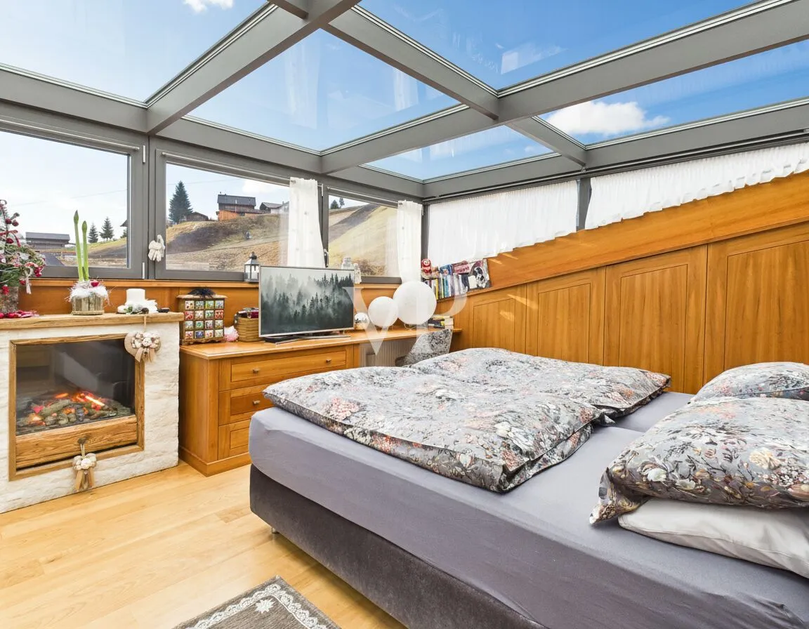 Alpiner Luxus: Duplex mit Dampfbad in Wolkenstein in Gröden