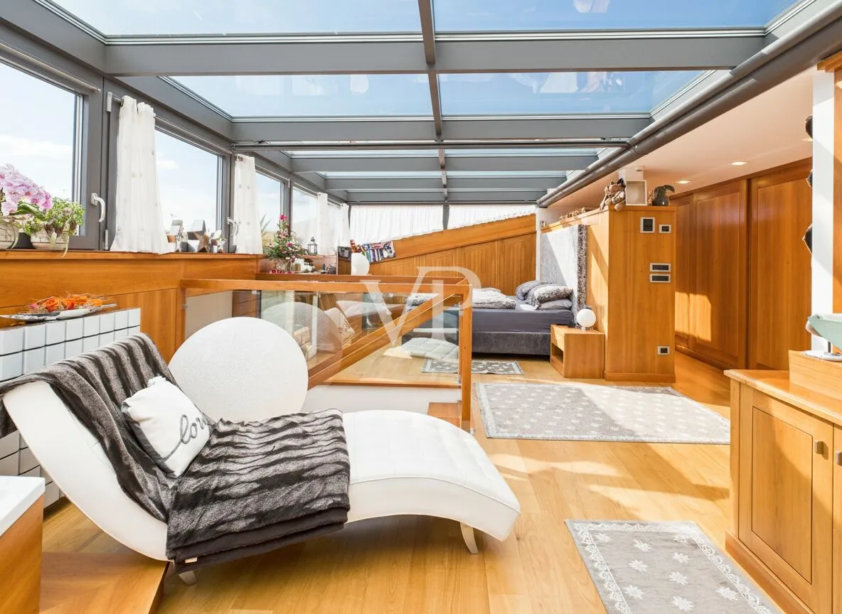 Alpiner Luxus: Duplex mit Dampfbad in Wolkenstein in Gröden