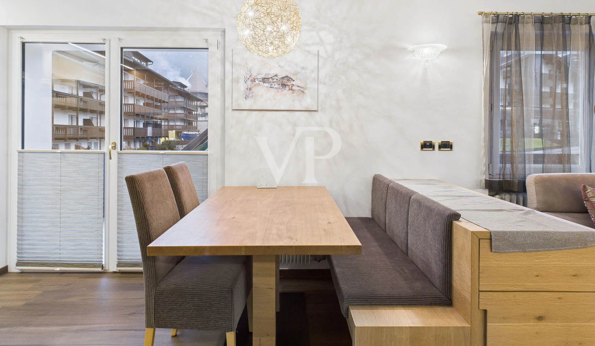 Exclusive ski-in/ski-out property with breathtaking views of the Dolomites