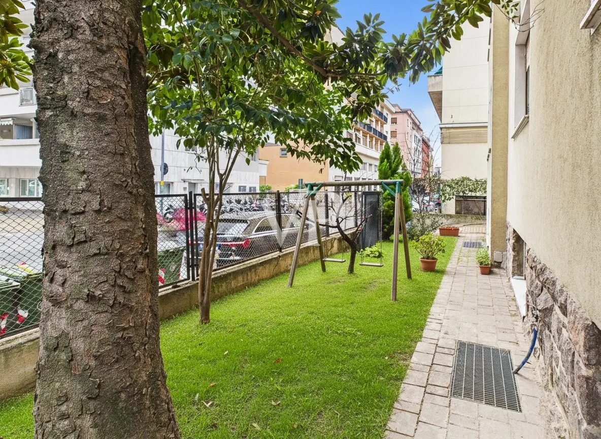 Elegante ático con jardín privado y vistas al Catinaccio