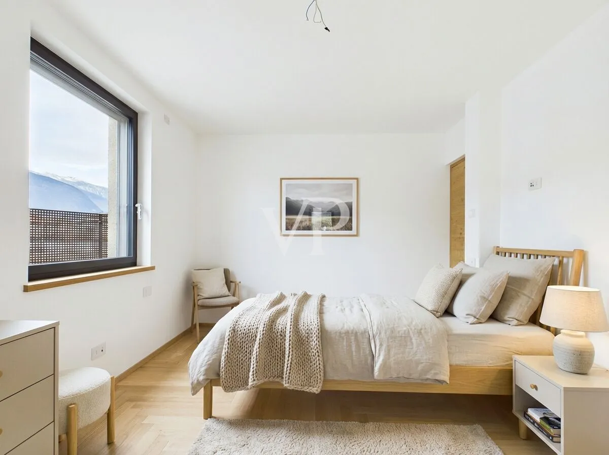 A/1: Encantador y moderno apartamento de dos dormitorios con jardín privado