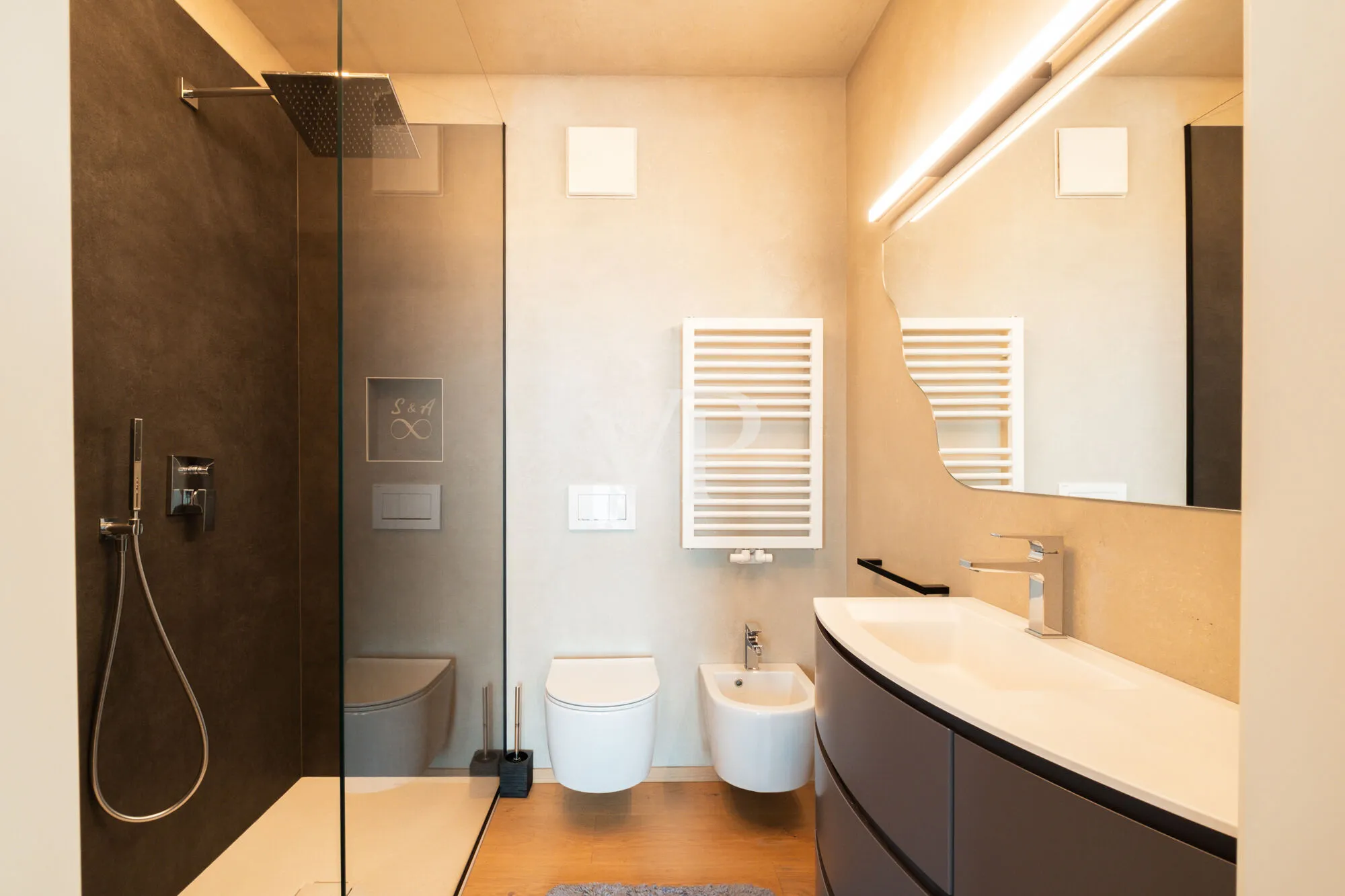 Bagno padronale zona notte