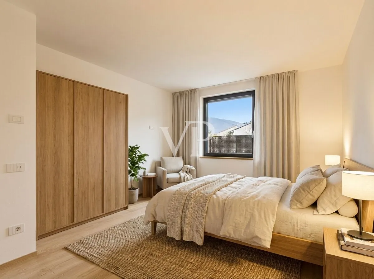 B/1: Moderne und geräumige Vier-Zimmer-Wohnung mit privatem Garten