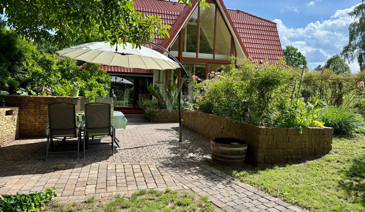 Grillecke, Garten