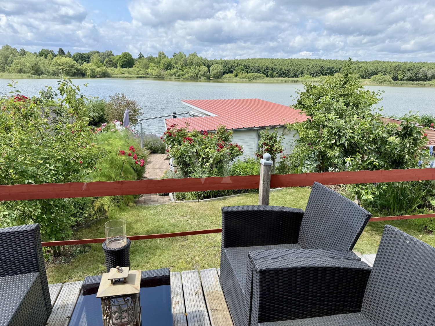 Blick von der Terrasse