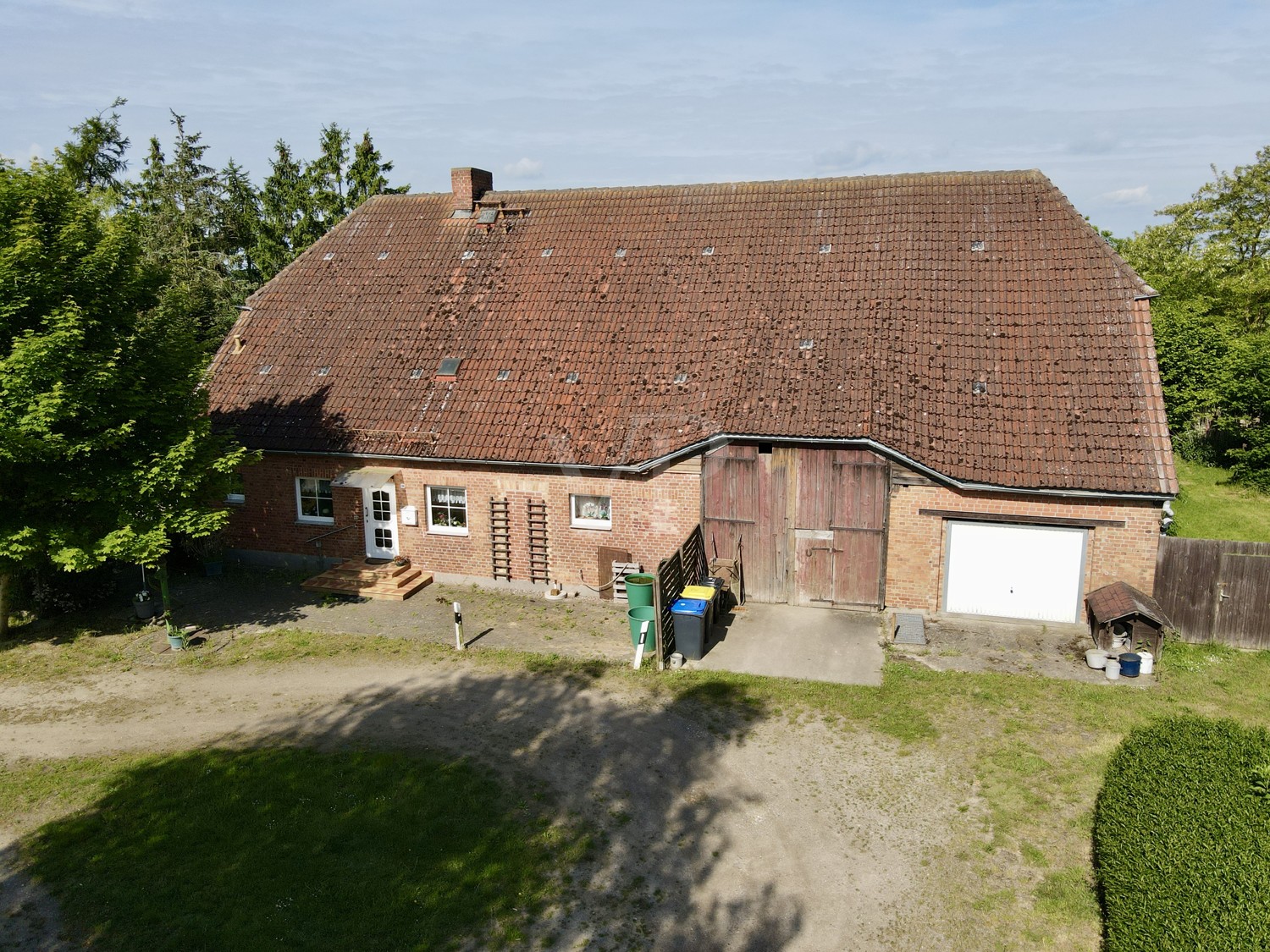 seitliche Ansicht