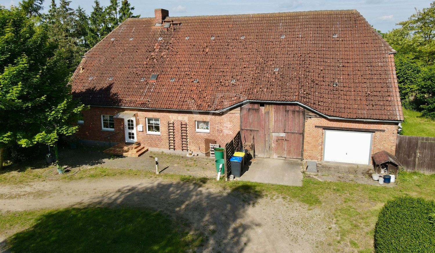 seitliche Ansicht