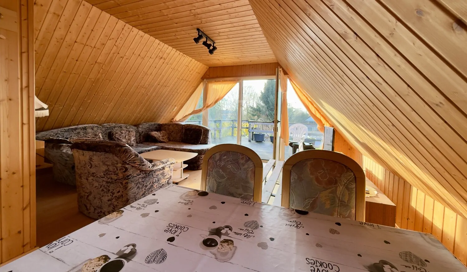 Wohnbereich der Ferienwohnung