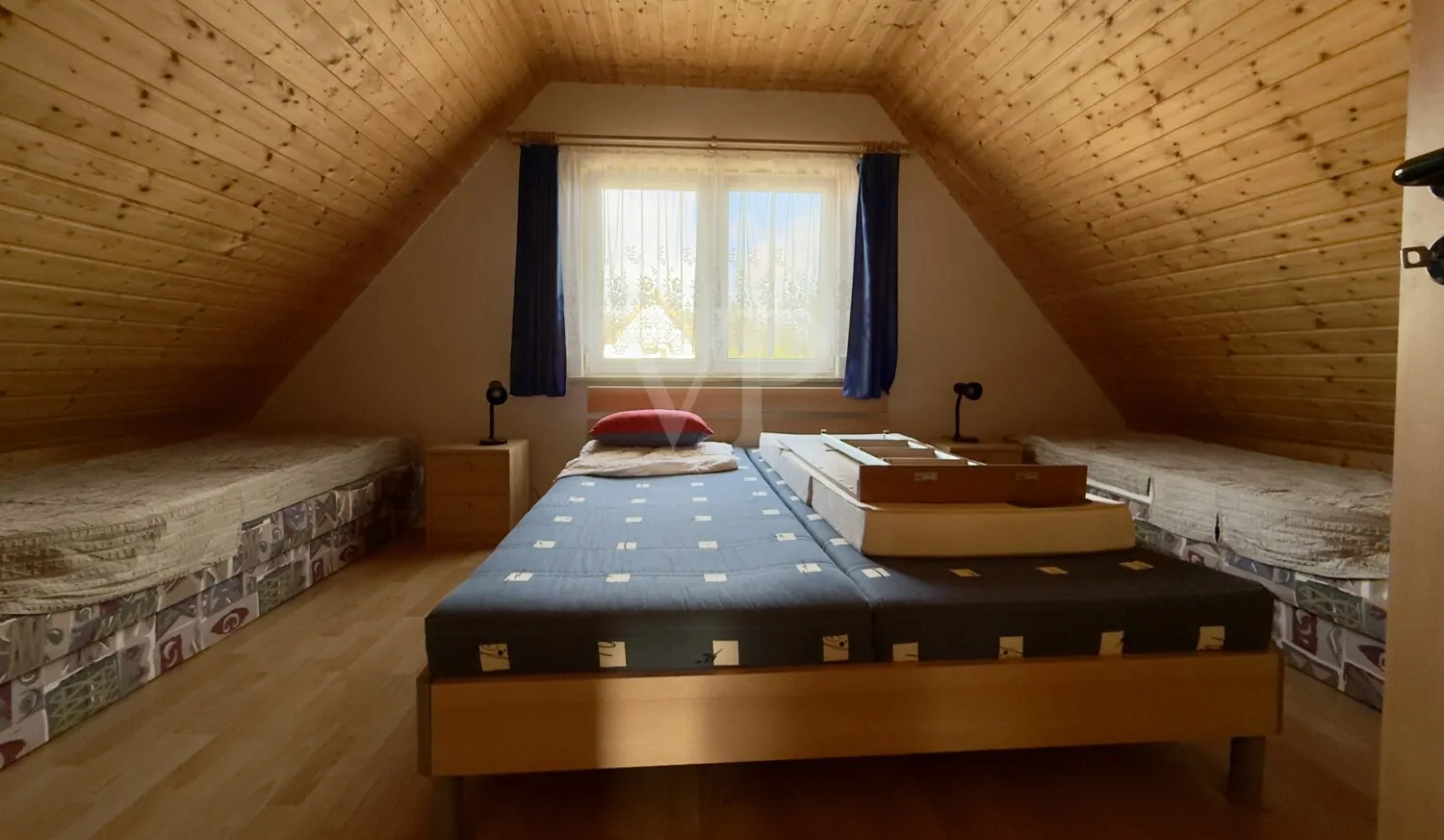 Schlafzimmer der Ferienwohnung