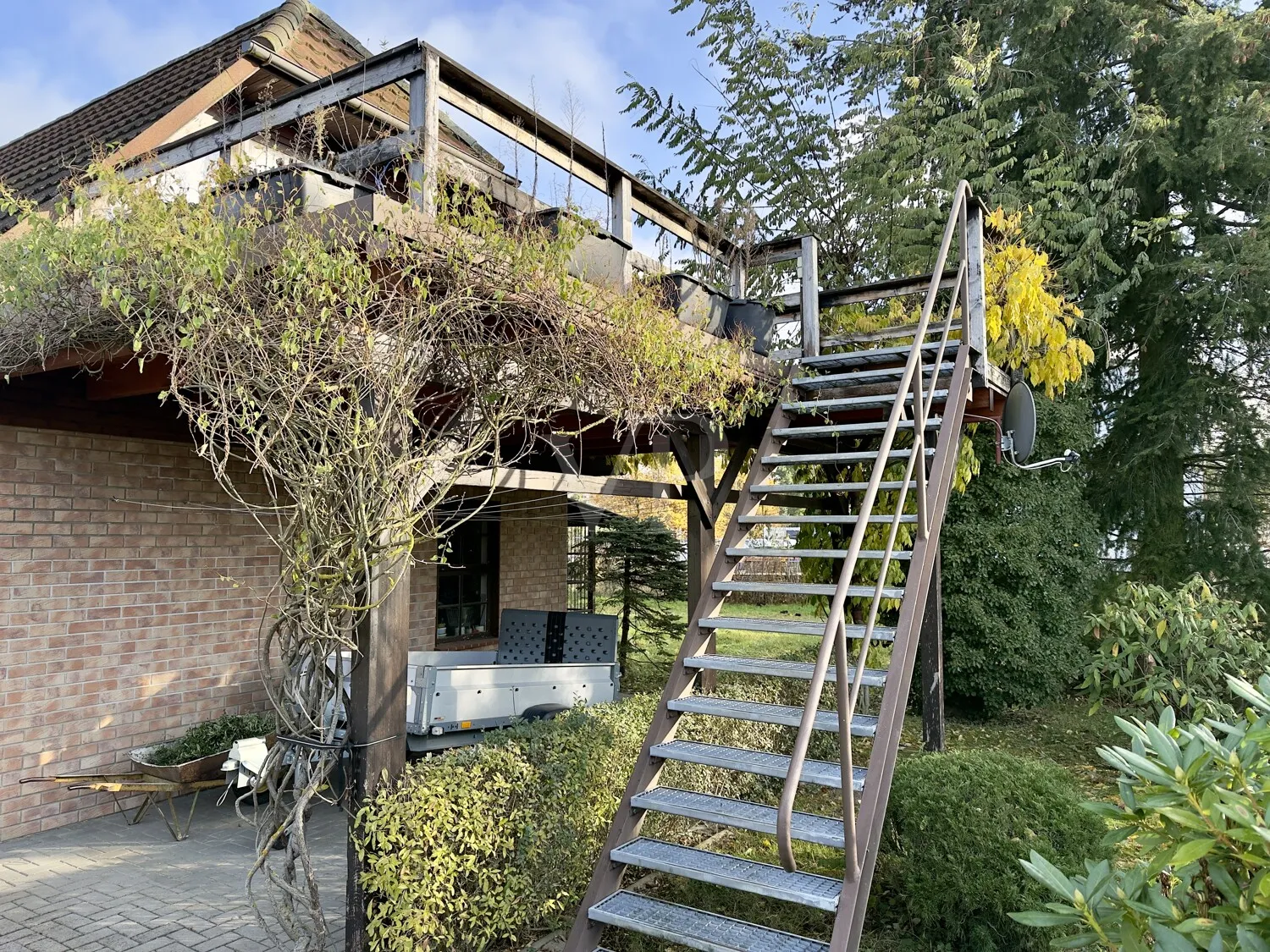 Aufgang zur Ferienwohnung