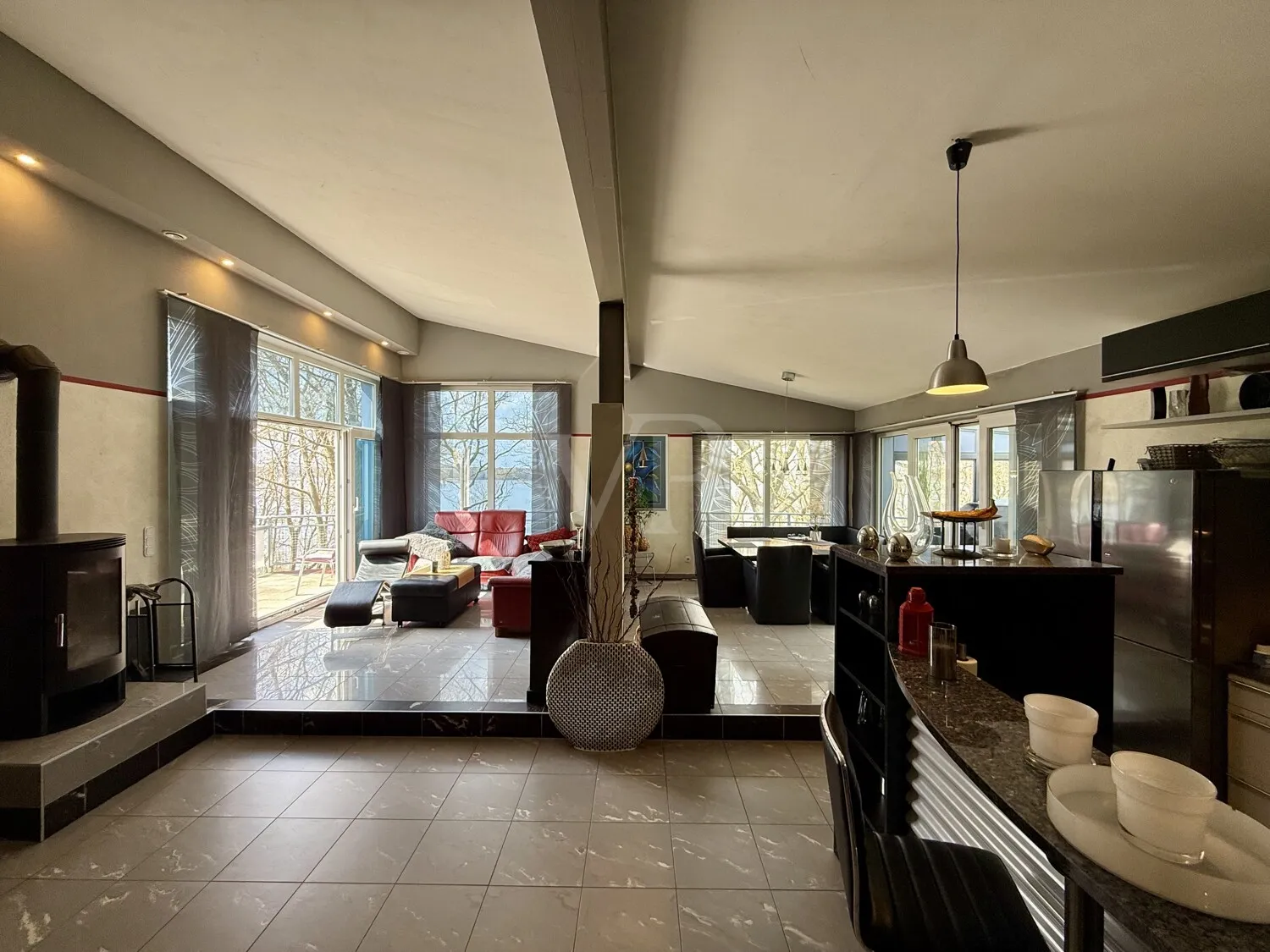 offener Wohnbereich Penthouse