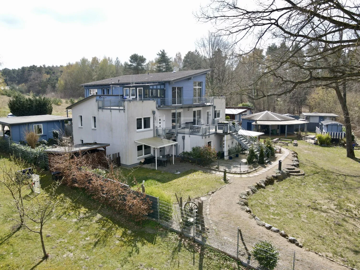 Ansicht von hinten