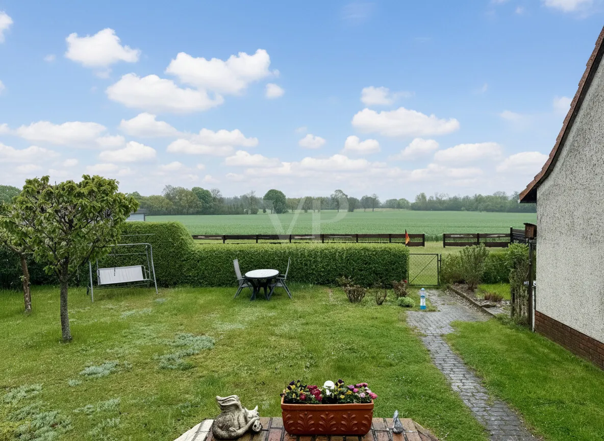 Ausblick von der Terrasse
