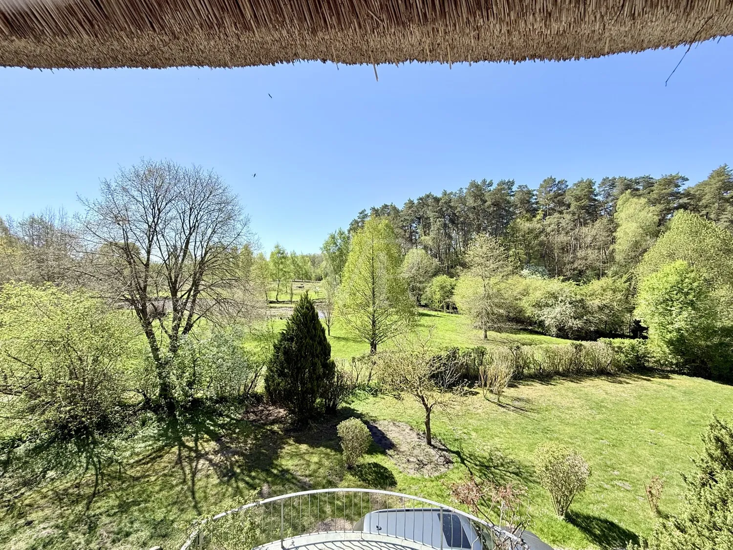 Ausblick aus dem Schlafzimmerfenster