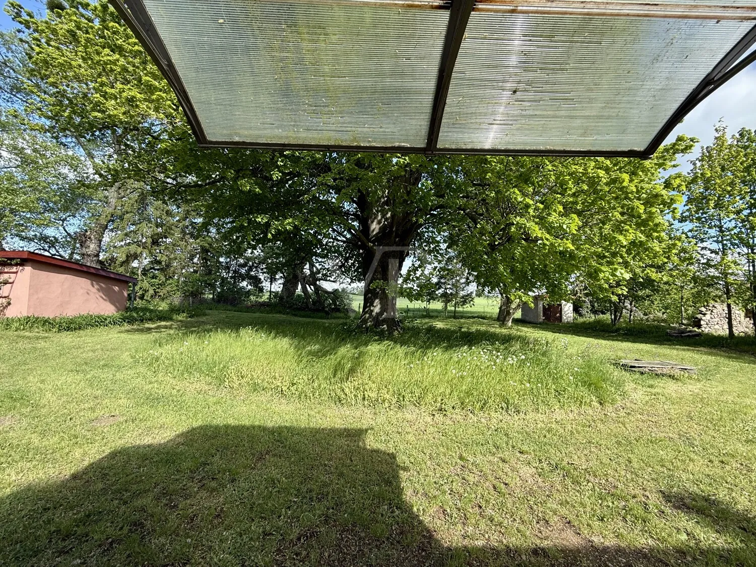 Ausblick aus der Veranda