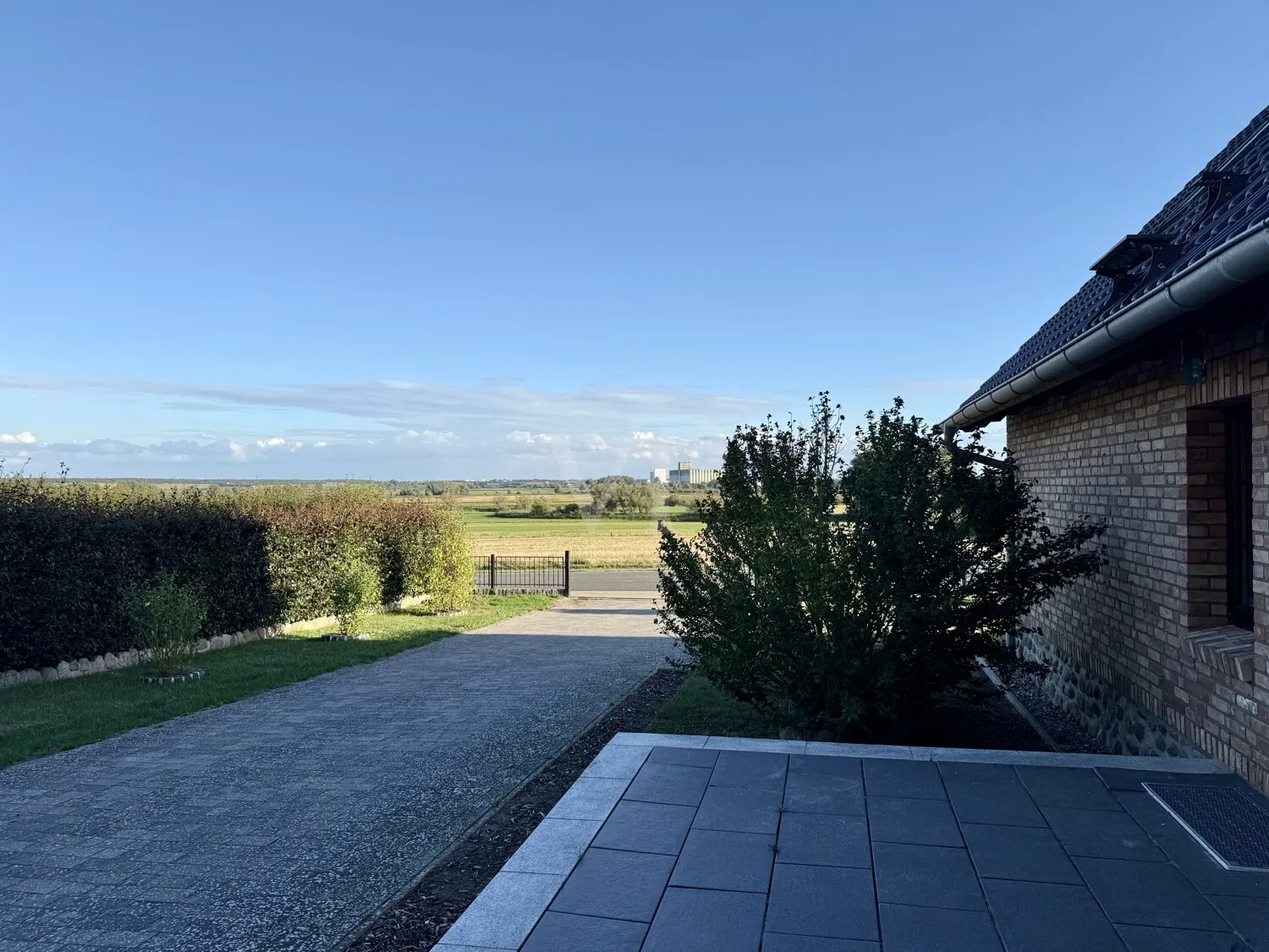 Ausblick von der Terrasse